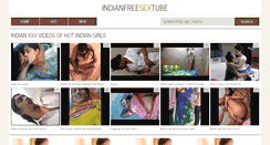Desktop Screenshot of indianfreesextube.com